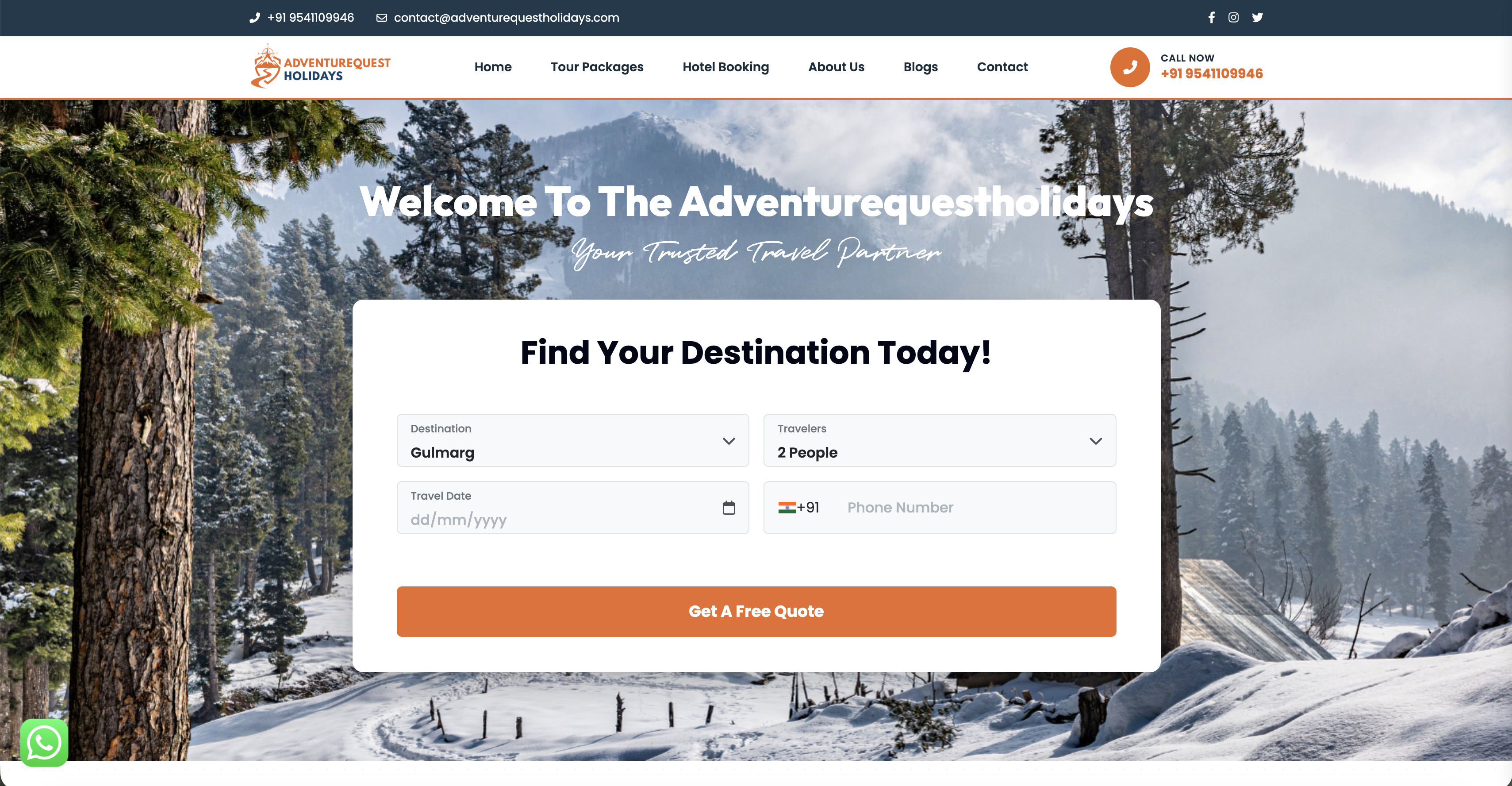 Adventure Quest Holidays