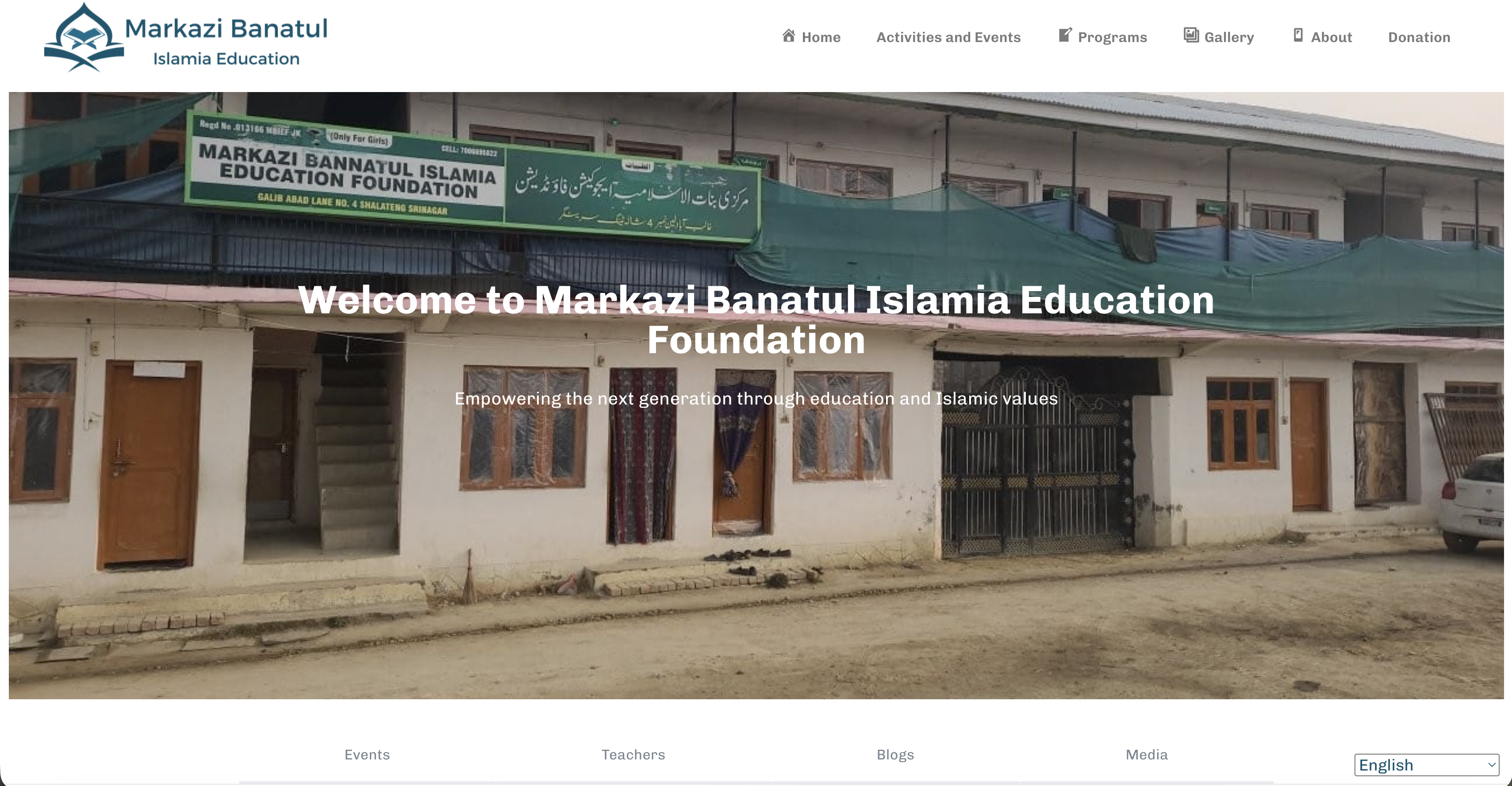 Markazi Banatul Islamia Education